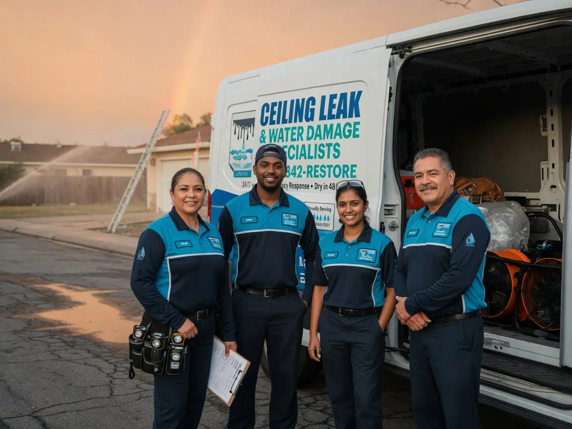 Ceiling Leak Cleanup company in Kingston, NH