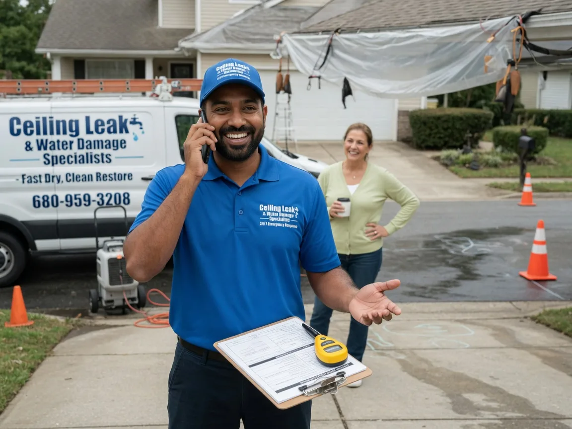 Ceiling Leak Cleanup Kingston, NH FAQs